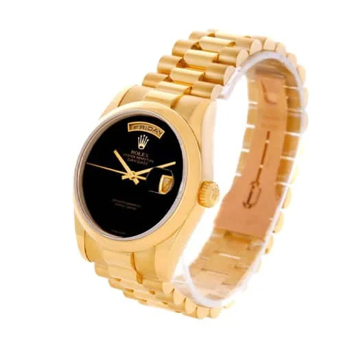 Rolex Day-Date Onyx Dial 18038 – Bulang Jubilee