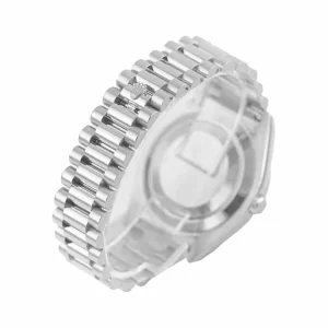 Rolex Day-Date Platinum 228396TBR Ice Blue Baguette Index  