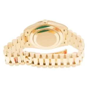 Rolex Day-Date Yellow Gold With Pave Diamond Dial Sapphire 128348RBR-0030  