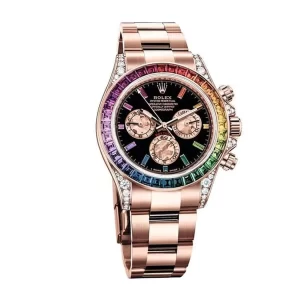 Rolex Daytona Cosmograph 116519 Rainbow & Black Dial  