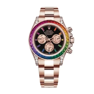 Rolex Daytona Cosmograph 116519 Rainbow & Black Dial  