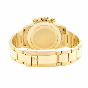 Rolex Daytona Cosmograph 116528 Yellow Gold White Dial Oyster  