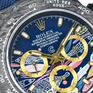 Rolex Daytona Cosmograph Color Fish Pattern Dial 2071401  