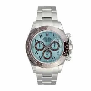 Rolex Daytona Platinum Ice-Blue Arabic Dial 116506-0001 Oyster