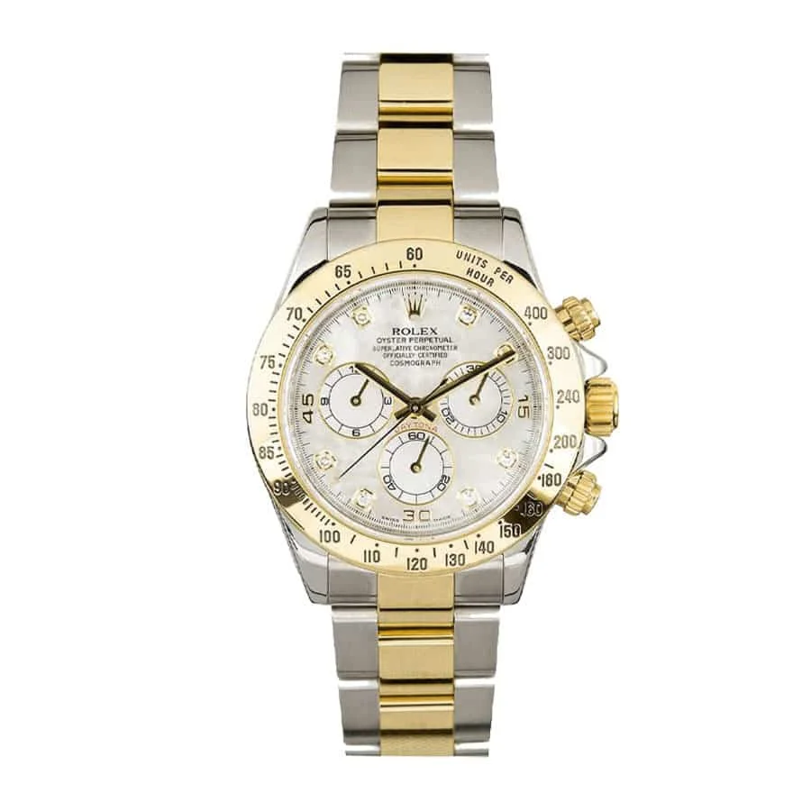 Rolex Daytona Two Tone White Dial 116523