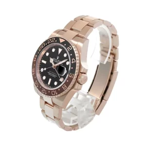 Rolex GMT-Master II 126715CHNR-0001 Rose Gold Automatic Black Dial Oyster
