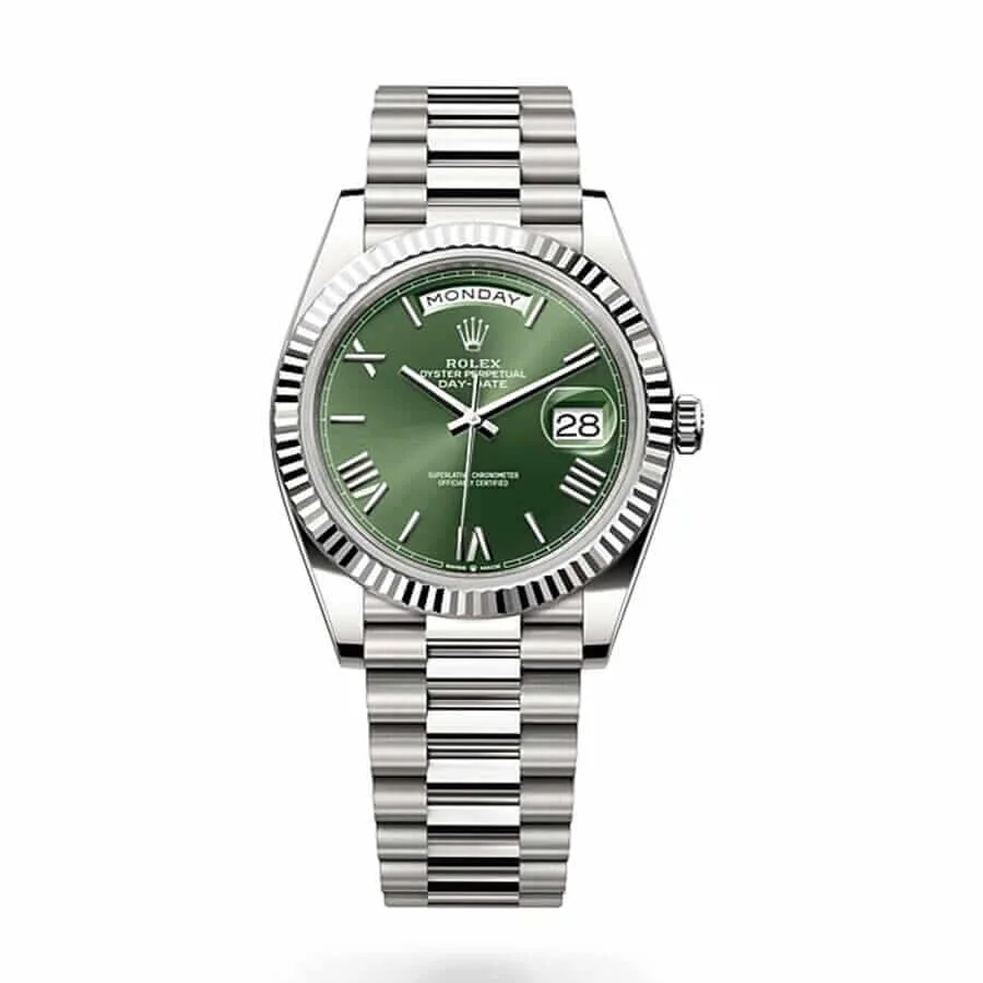 Rolex Olive Green   Rolex Diagonal