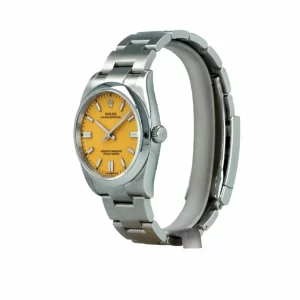 Rolex Oyster Perpetual Orange Dial 124300-0004  