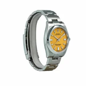 Rolex Oyster Perpetual Orange Dial 124300-0004  