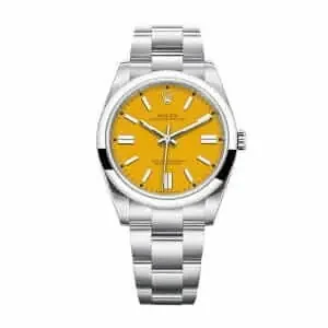 Rolex Oyster Perpetual Orange Dial 124300-0004