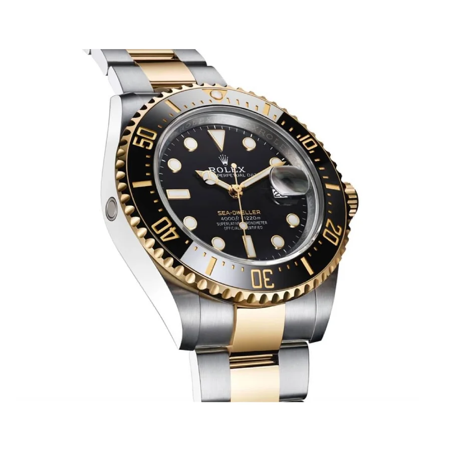 Rolex Sea-Dweller Two Tone Black Dial 126603-0001 Oyster
