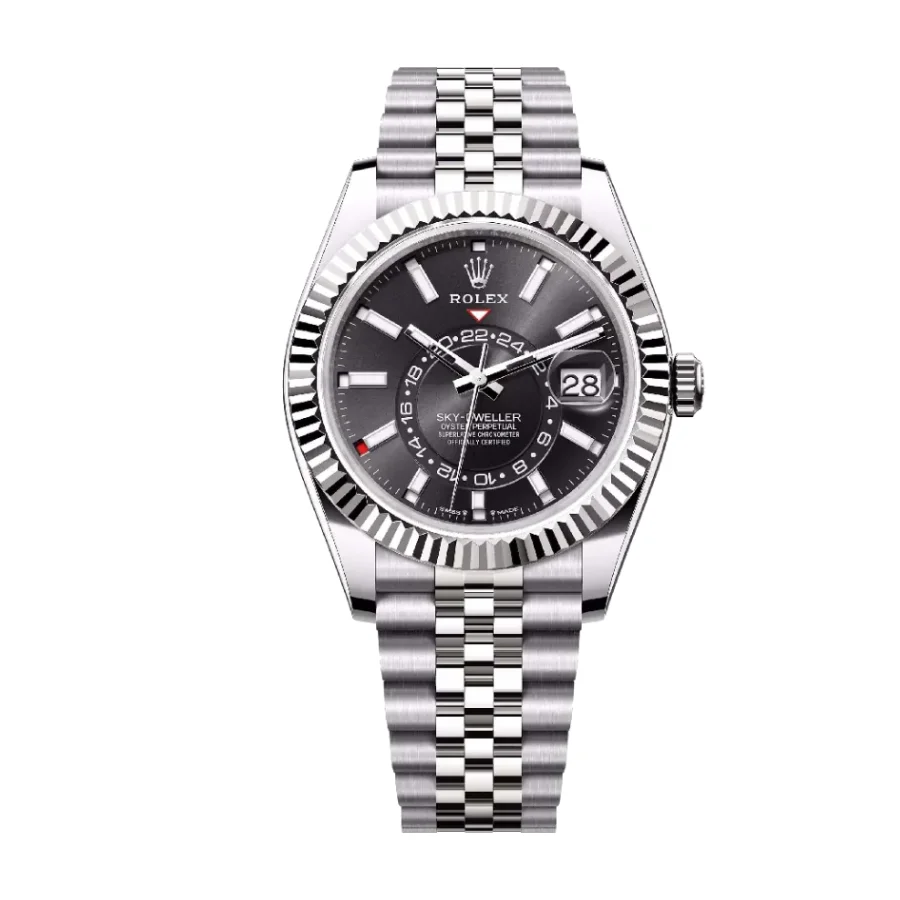 Rolex Sky-Dweller 326934 Black Dial Jubilee