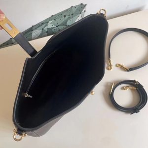 Celine Small Camille 16 Soft bag in Black Smooth Calfskin