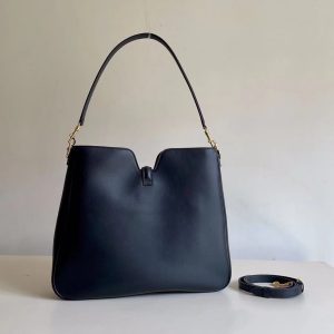 Celine Small Camille 16 Soft bag in Black Smooth Calfskin