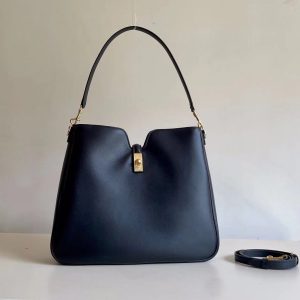 Celine Small Camille 16 Soft bag in Black Smooth Calfskin