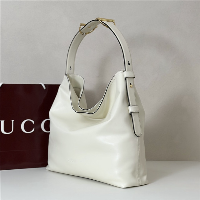 Gucci Beatrix Large Tote Bag 850546 White Leather-2.jpg