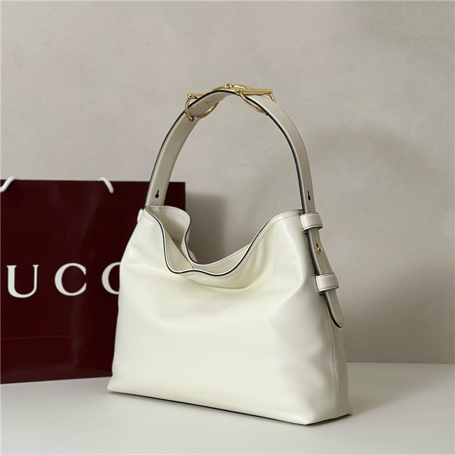 Gucci Beatrix Medium Tote Bag 850926 White Leather-2.jpg