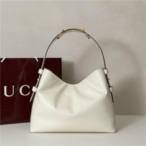 Gucci Beatrix Medium Tote Bag 850926 White Leather-3.jpg