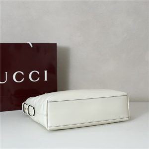 Gucci Beatrix Medium Tote Bag 850926 White Leather-5.jpg