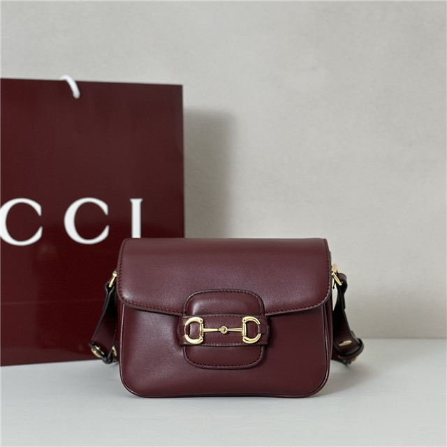 Gucci Horsebit 1955 Aura Mini Shoulder Bag 847064 Red
