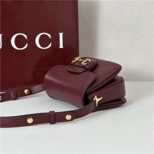 Gucci Horsebit 1955 Aura Mini Shoulder Bag 847064 Red-5.jpg
