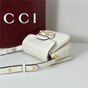 Gucci Horsebit 1955 Aura Mini Shoulder Bag 847064 White-5.jpg