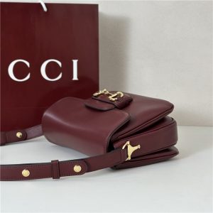 Gucci Horsebit 1955 Aura Small Shoulder Bag 847063 Red-5.jpg