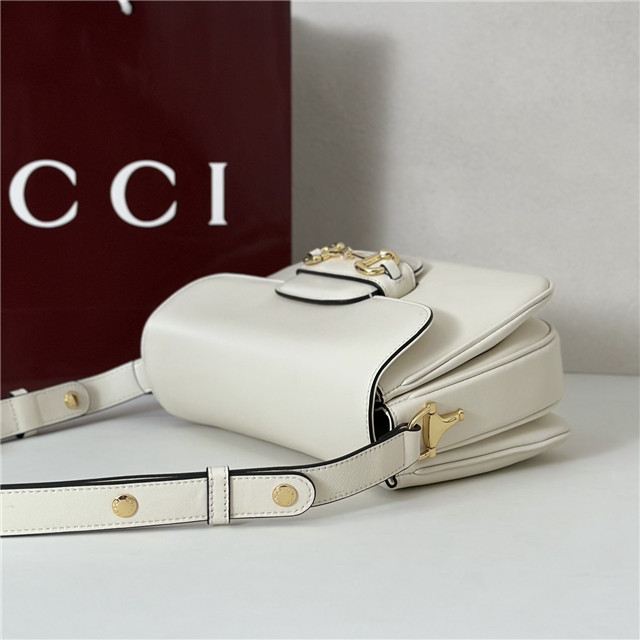 Gucci Horsebit 1955 Aura Small Shoulder Bag 847063 White-5.jpg