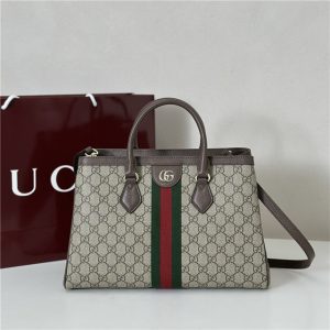Gucci Ophidia Medium Tote Bag 836839 Brown-1