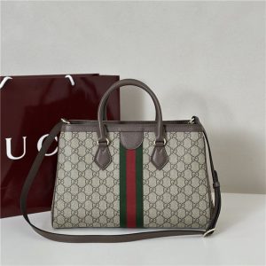 Gucci Ophidia Medium Tote Bag 836839 Brown-3
