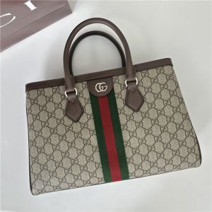 Gucci Ophidia Medium Tote Bag 836839 Brown-5