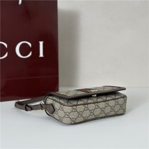 Gucci Ophidia Mini Shoulder Bag 838471 Brown-4