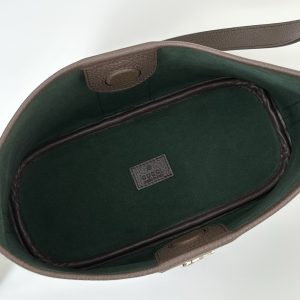 Gucci Ophidia Small Shoulder Bag in Beige and Brown GG fabric-9