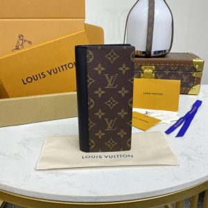 Louis Vuitton Porte-Feuille Brazza-Monogram Canvas-1
