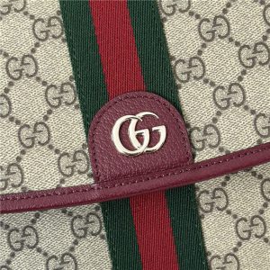 Ophidia Medium Top Handle Bag 836842 Red-7.jpg