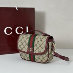 Ophidia Small Top Handle Bag 836843 Red-3.jpg