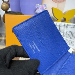 Louis Vuitton Basketball Slender Wallet Blue M26801-7