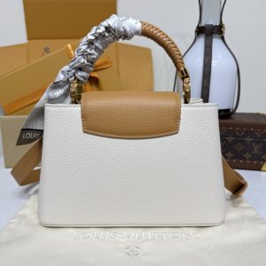 Louis Vuitton Capucines BB M25466 Cream-Arizona Beige-3