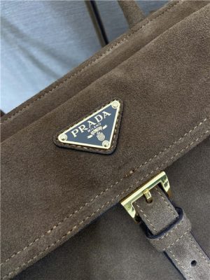 Prada Explore Medium Tote Bag 1BG596 Cocoa Brown Suede-8.jpg