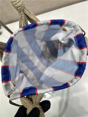 Prada Noue Medium Cotton Macrame Bag 1BC111 Blue-9.jpg