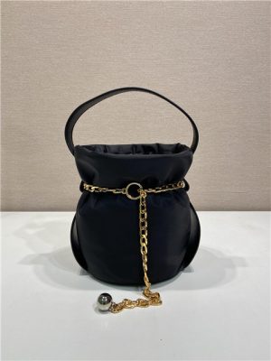 Prada Petit Sac Noir Mini 1BE088 Black Re-Nylon-4.jpg