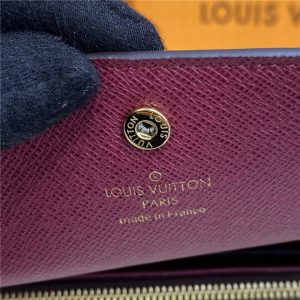 Emilie Wallet M60697 Lie De Vin-6