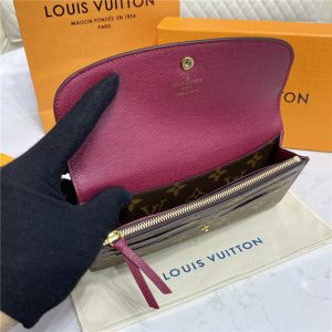 Emilie Wallet M60697 Lie De Vin-9
