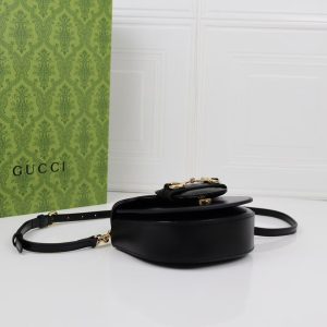 Gucci Horsebit 1955 Mini Top Handle Bag 781387 Black-7