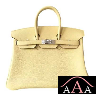 HERMES BIRKIN 25 BAG 1Z JAUNE POUSSIN TOGO SHW-1.jpg