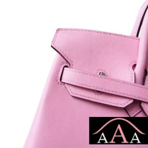 HERMES BIRKIN 25 BAG 3Q ROSE SAKURA SWIFT SHW-5.jpg
