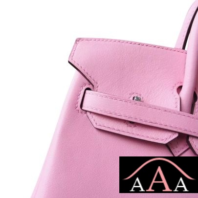 HERMES BIRKIN 25 BAG 3Q ROSE SAKURA SWIFT SHW-5.jpg