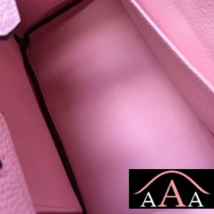 HERMES BIRKIN 25 BAG 3Q ROSE SAKURA TAURILLON CLEMENCE GHW-2.jpg