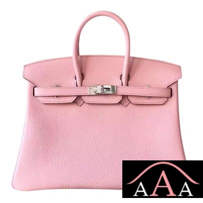 HERMES BIRKIN 25 BAG 3Q ROSE SAKURA TAURILLON CLEMENCE SHW-1.jpg