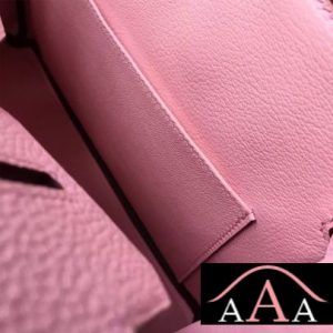 HERMES BIRKIN 25 BAG 3Q ROSE SAKURA TAURILLON CLEMENCE SHW-2.jpg